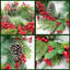 Faux Lighted PVC 23.62cm Christmas Wreath