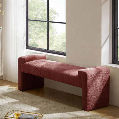 Arlesia 58.5'' W Modern Upholstered Accent Bench