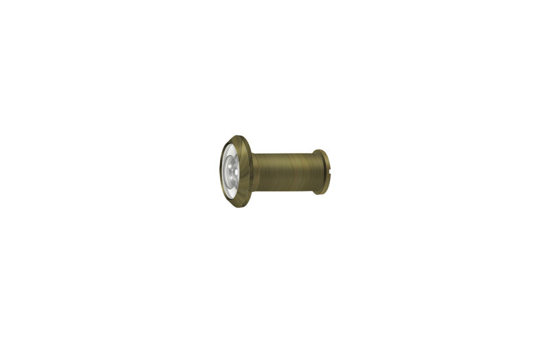 Deltana 55211U5-UL Fire Rated Door Viewer; Antique Brass Finish