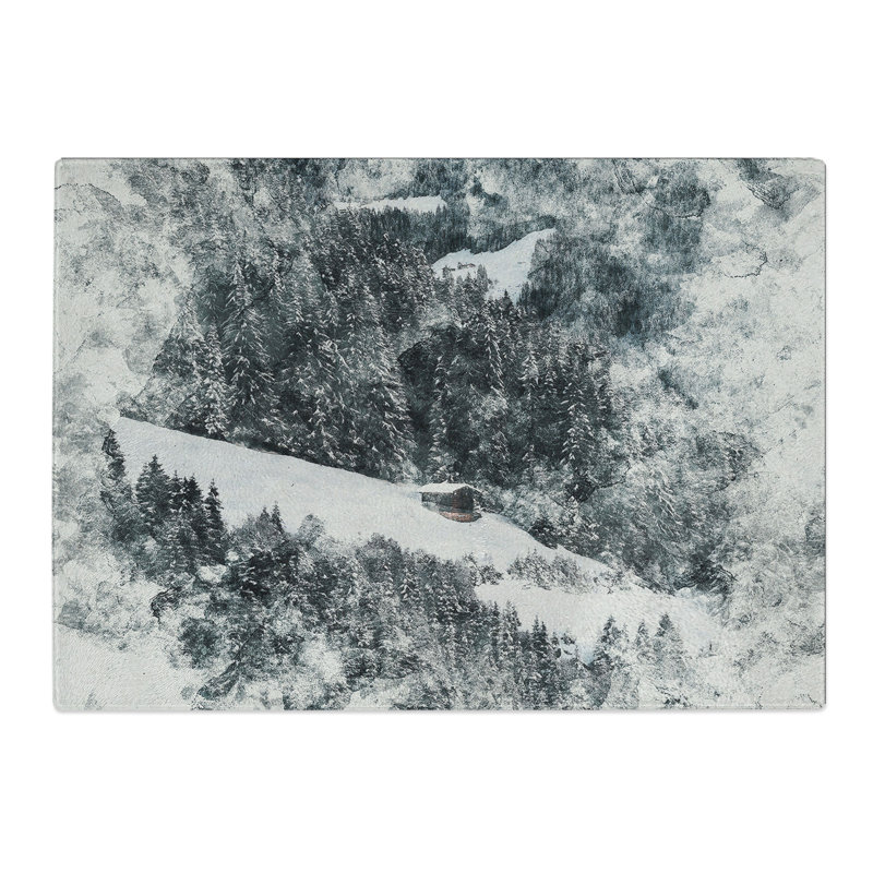 Winter Forest Vol.10 Chopping Board, 28.5cm W x 39cm L