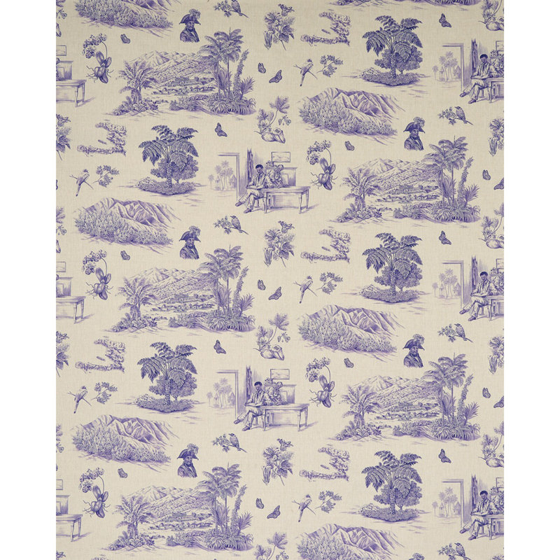 Toile Schumacher x Victor Glemaud, Mauve
