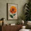 Single Stem in Gold Botanical - Wrapped Canvas-2050334821-2050334841