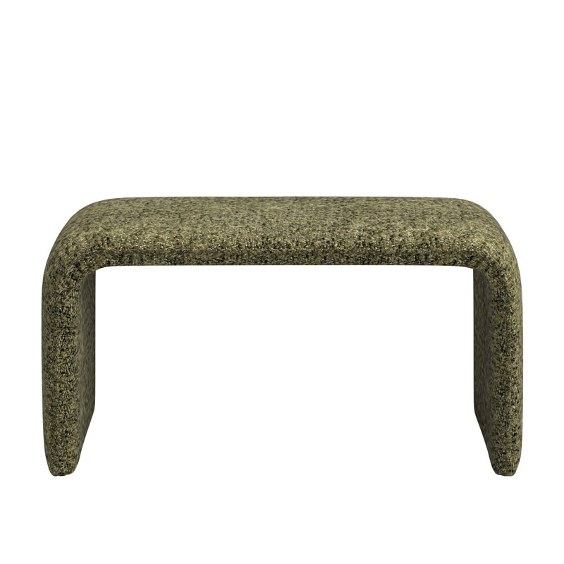 Gainsborough Contemporary Ottoman - Boucle, Green