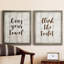 Cadre photo, ensemble d'art textuel sur toile