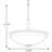 Sarsfield 3 - Light Single Pendant-1528110477