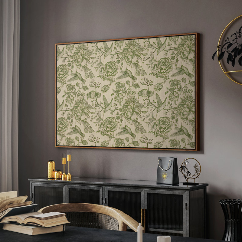 Toile tendue avec châssis CX, Noyer, H 41 po x l 27 po