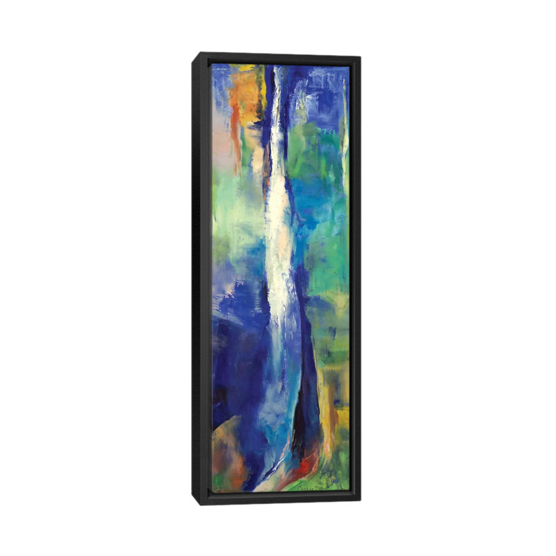 «Xanadu» par Michael Creese, reproduction sur toile tendue sur châssis, H 36 po x l 12 po x P 1,5 po, Toile avec cadre noir