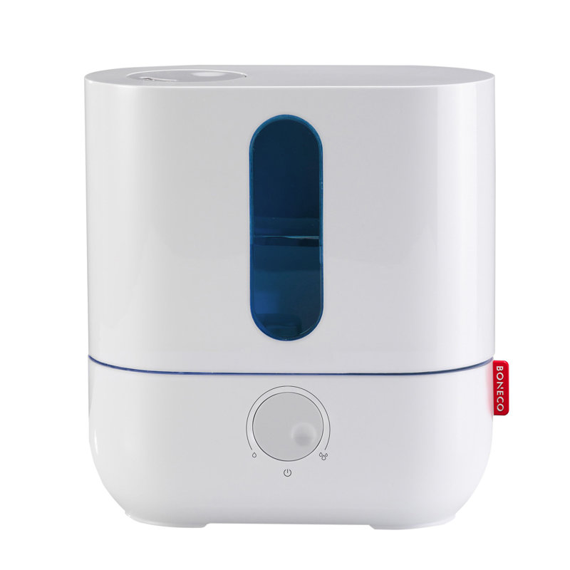 BONECO 1 Gallons Cool Mist Ultrasonic Tabletop Humidifier for 480 Cubic Feet