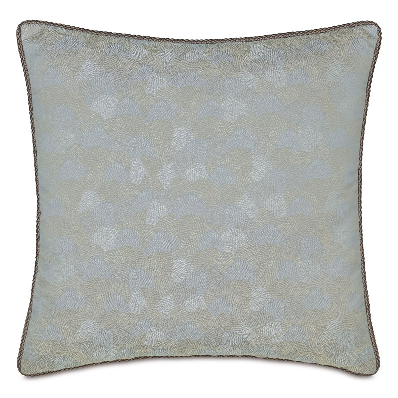 Zeylin Metallic Decorative Pillow, Square 22"