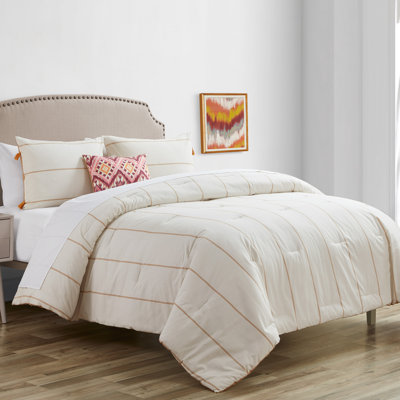 Ensemble d'édredon réversible en microfibre 4 pièces Barbrook