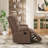Heald 40.94"W Upholstered Swivel Rocker Recliner-1192282530