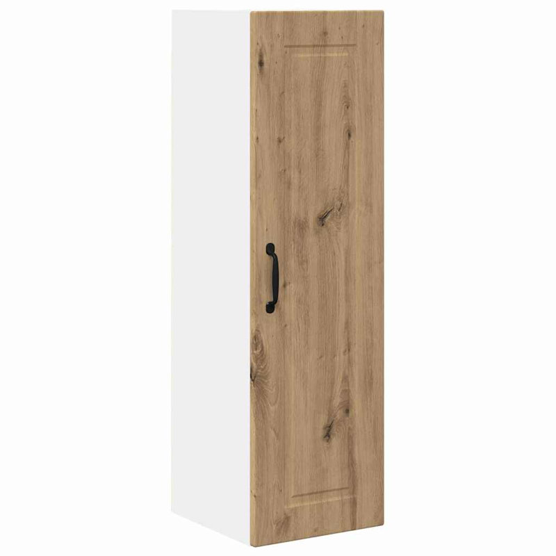 Vidaxl Kitchen Wall Cabinet White 40 X 31 X 100 Cm Engineered Wood, 100cm H x 30cm W x 31cm D, Artisan Oak