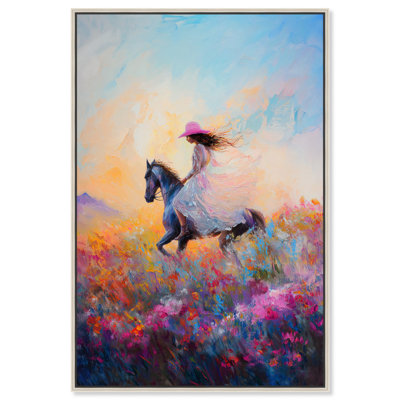 Impression féminine sur toile par Art Remedy