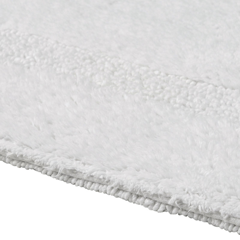 Lux Premium 100% Cotton 5 Piece Bath Rug Sets, Machine Washable, Super Absorbent & Tufted Weave Reversible Bath Mat for Bathroom, Shower, and Tub, Oeko-Tex Certified Bathroom Rugs