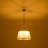 3-Light Modern Farmhouse Chandelier With Off-White Fabric Shade-1458685320