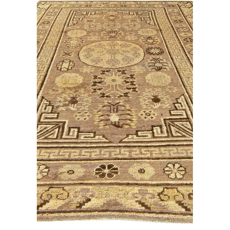 Vintage One-of-a-Kind Rectangle 5' X 7'2" Hand Knotted Area Rug