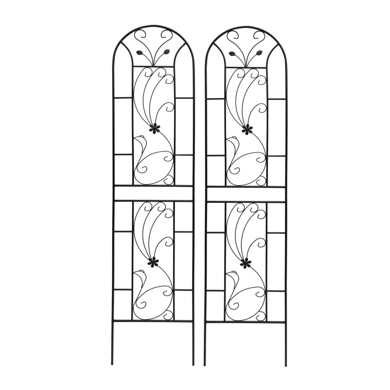 2 Pack Metal Garden Trellis