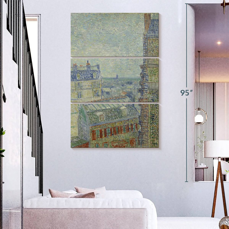 Sireci View From Theov¢s Apartment, 74" H x 48" W