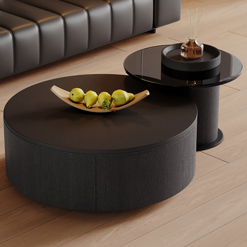 Ensemble de tables basses Modern Luxe, H 11,8 po x L 31,5 po x l 31,5 po
