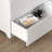 Modern White 6 Drawer Dresser-1821019926