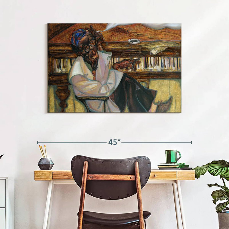 Abarca Thelonious Monk, 26" H x 39" W