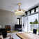 Jelsy 42'' Ceiling Fan with LED Lights and retractable fans