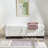48" Ottoman Bench with Storage, Bench for Bedroom,Living Room,Hallway, Upholstered Tufted Faux Leather PU Ottoman Ivory White-1911840412