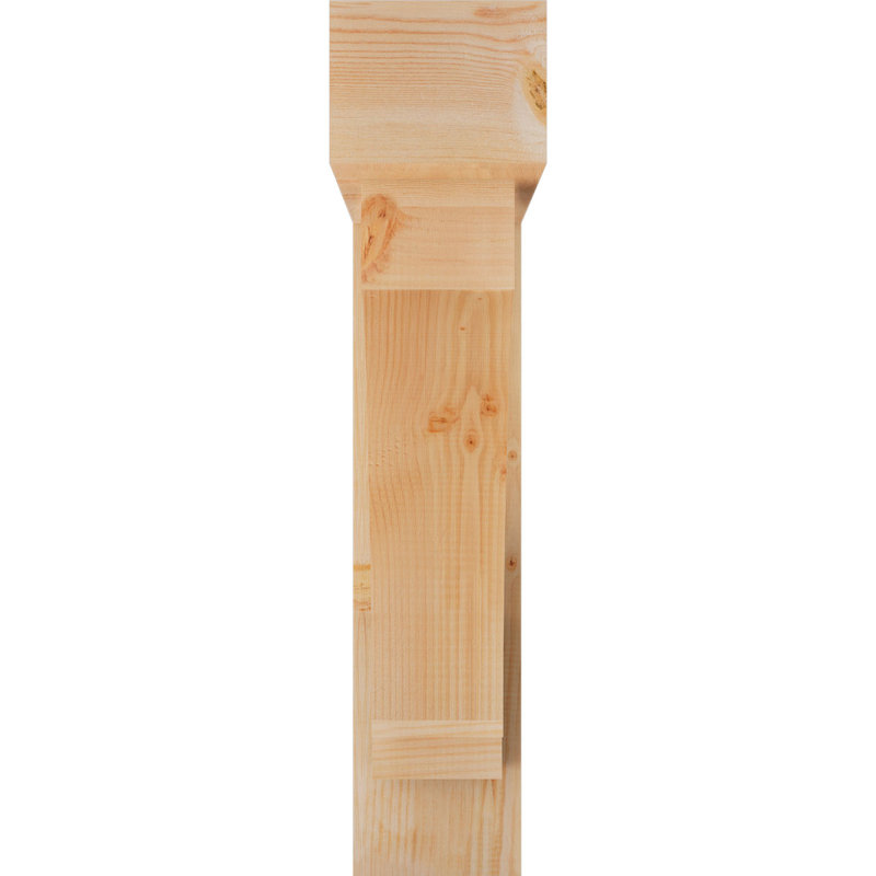 Support de bloc impérial avec entretoise décalée, 38 x 34, Sapin Douglas de l 8 po (scié brut)