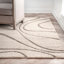 Abstract Shag Area Rug-491504203