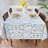 Leissner Rectangle Plastic / Acrylic Tablecloth