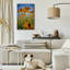 «Black Eyed Susans Bask In The Sun» par Rick Berk, art mural en verre acrylique-1424929461