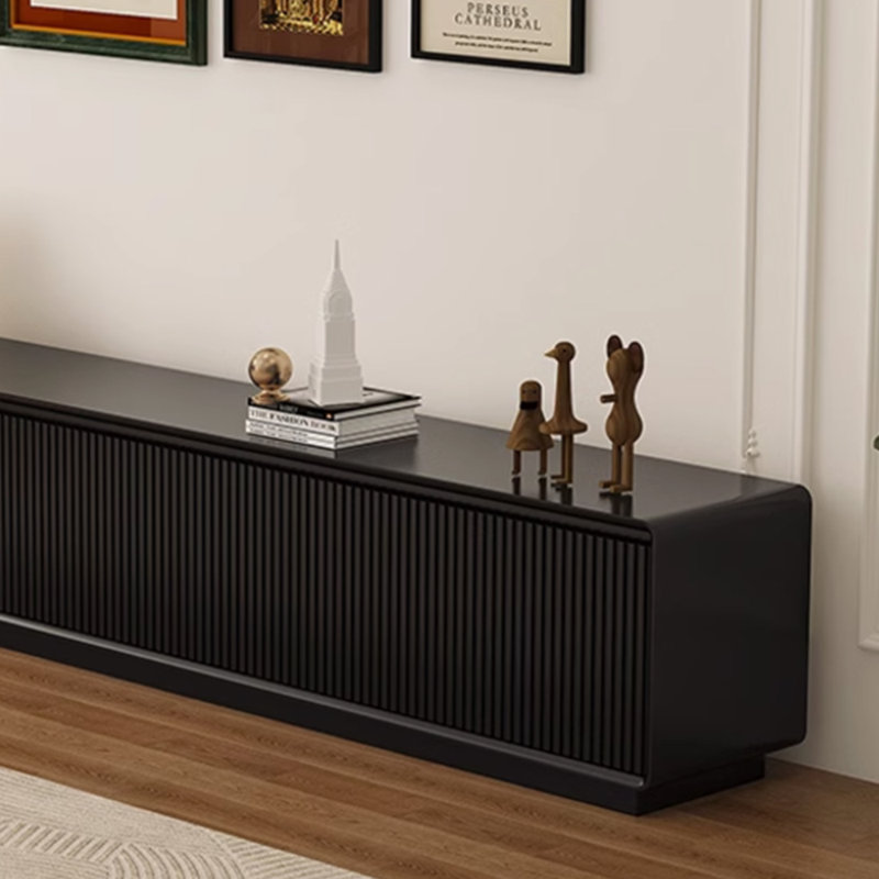 Modern minimalist grid design sense TV cabinet, 110.23"