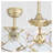 20-Inch Golden Ceiling Fan with Light - DC Reversible Motor, Remote Control Included, ETL Listed