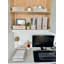 Organisateur de papier empilable en rotin Everard-2090852718