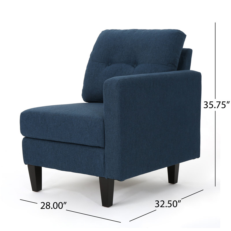 Canapé modulaire LaGuardia, Bleu marine