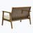 Fabric 45.17'' Reception Loveseat