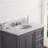 Derby 36" Carrara White Marble Countertop Bath Vanity with Faucet-1588117376-1588117407