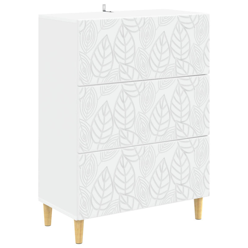 Engineered Wood Rectangle Accent Chest, 90cm H x 66cm W x 34.5cm D