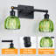 Modern Vintage Bathroom Vanity Light – Petal Ribbed Patterned Glass Shades, E26 Bulb Base with Style & Light Diffusion-1513466250-1513466295-1513466292
