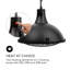 7161 Electric Hanging Patio Heater
