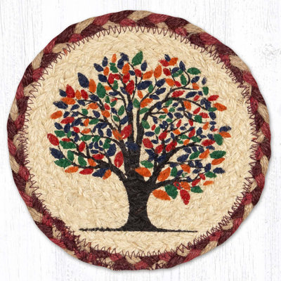  LC-882 Tree of Life Round Large Coaster 7"x7"