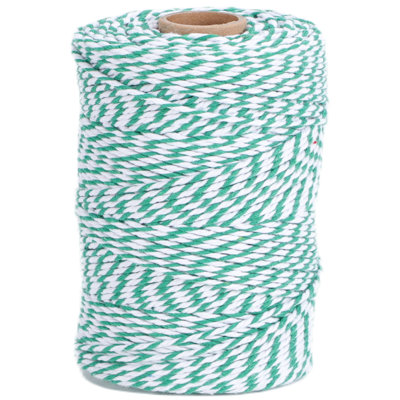 Double Color Cotton Cord Tapestry Material Wrapping String Rope Braided Cotton Rope Hand Knit Yarn Knitting Cord Rope Bohemian Rope Wall Hanging String