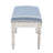 Aaryahi Coastal Carved Seashell 36” Upholstered Bench-1000199347