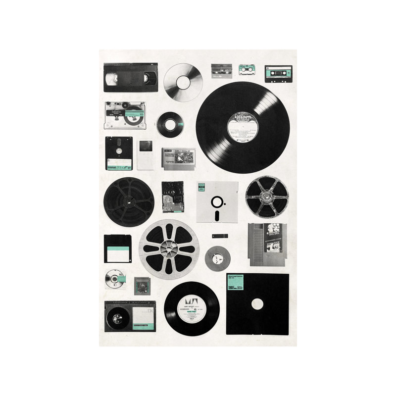 Data by Florent Bodart - Wrapped Canvas Print, 101.6 cm H x 66.04 cm W x 3.175 cm D