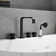 Vikran 3 Handle Deck Roman Tub Faucet with Diverter
