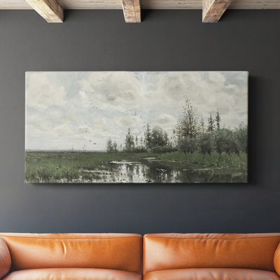 Série paysage - DMCVI - Toile tendue avec châssis - Prêt à accrocher