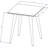 Utopia 17" Contemporary Modern Square End Table in Off White-1133595827