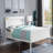 Egon Metal Bed, Cargo Container Style, Rectangular Headboard & Footboard-982543908-984533178