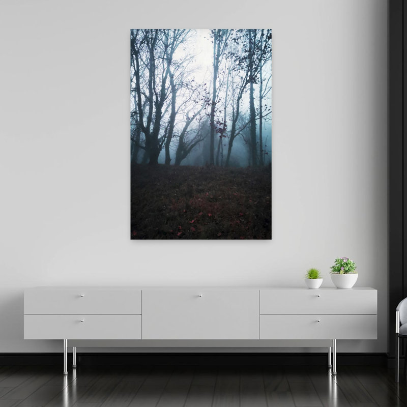 Contemporary Art Organic Peaceful Abstract Landscape Nature Wall Art by Angelo Cerantola - Wrapped Canvas Print