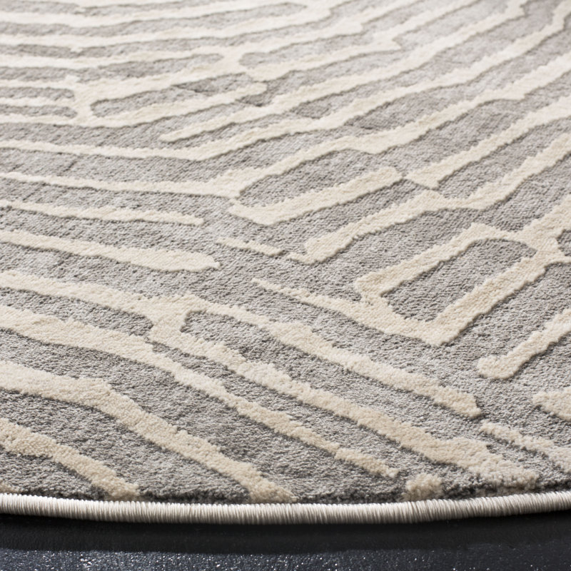 Wendi Performance Abstract Rug, Round 4'